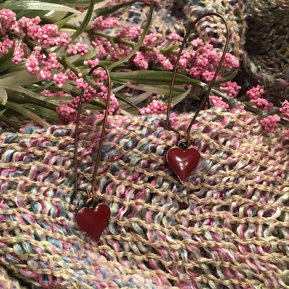 Ace of Hearts Earrings - Picture 3 of 11